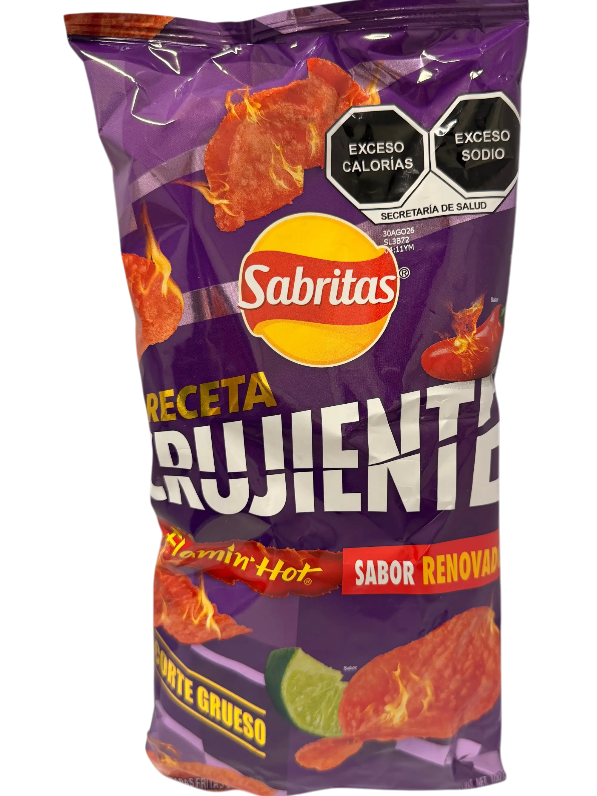 Flamin' Hot Sabritas Chips 3 Pack