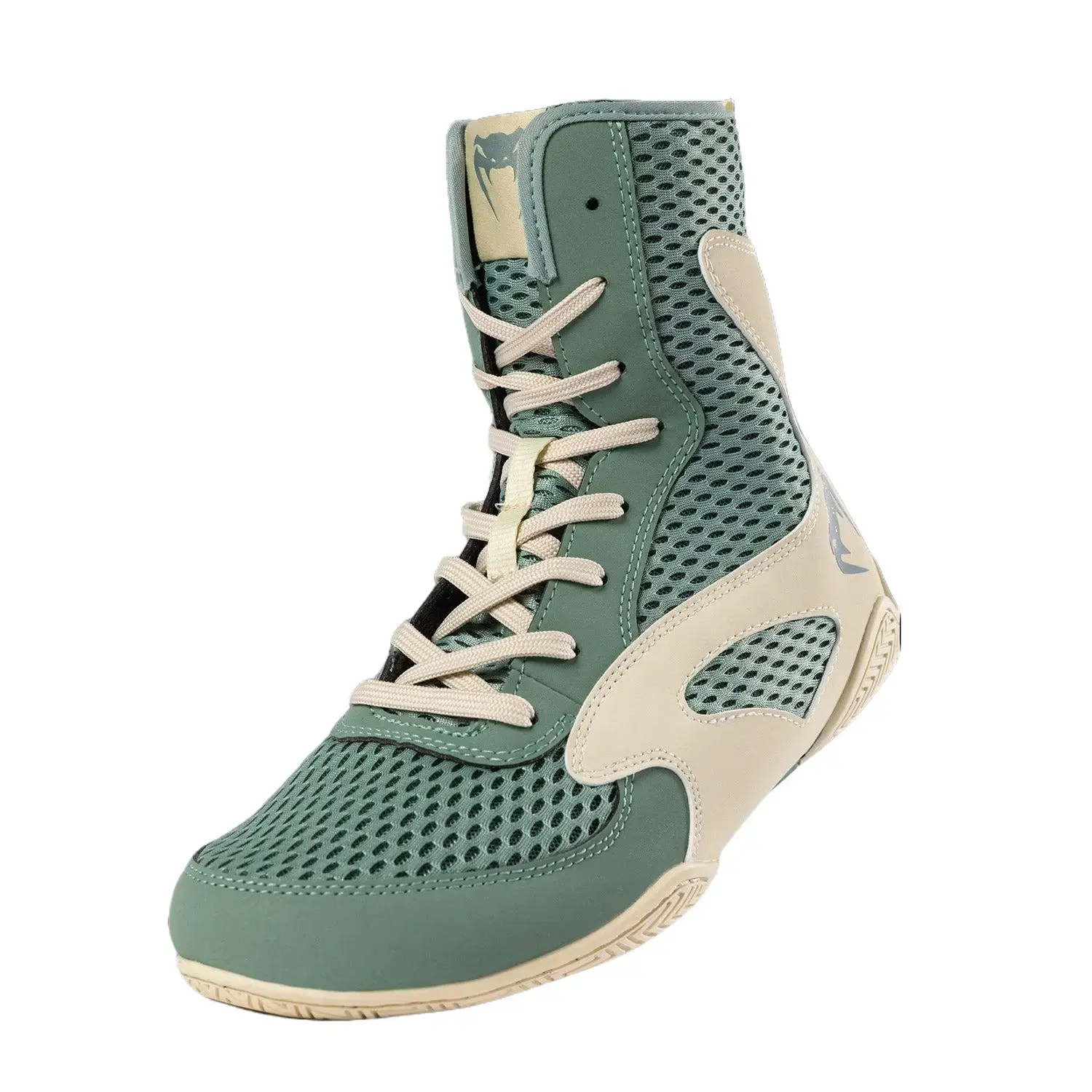 Venum Contender Mid-Cut Boxing Shoes, Lightweight & Breathable Honeycomb Mesh Training Sports Shoes with Superior Support for Fighters, Athletic Training Shoes, Gym Training Shoes
