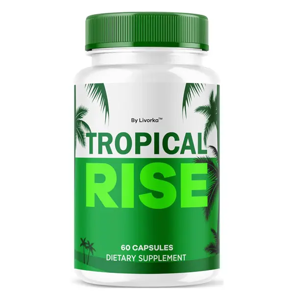 Tropical Rise for Men Pills - Official TropicalRise Support Capsules All Natural Advanced Formula, Tropicalrise Supplement Pills for Overall Health & Wellness, 60 Capsules for 1 Month