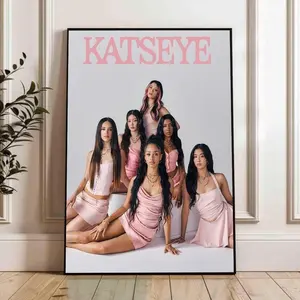 KATSEYE 2026 K-Pop  Poster, Home Wall Decor (Unframed)