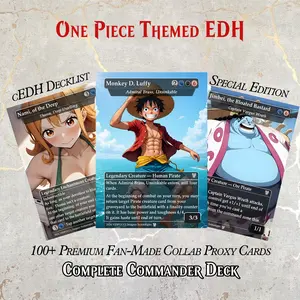 ONE PIECE ANIME COMMANDER DECK – PREMIUM COLLECTOR SET (121 Cards) | DeckGalaxy