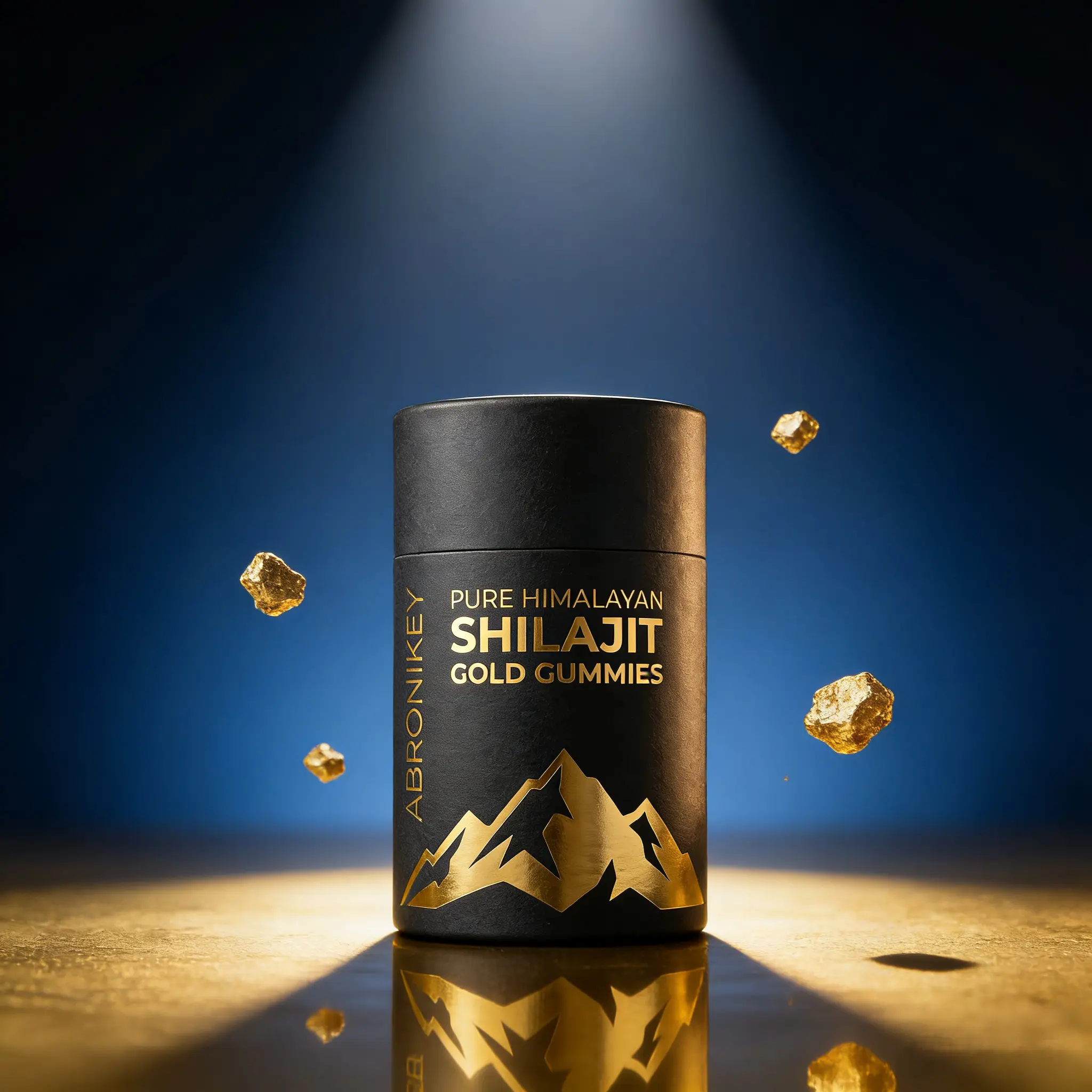 Sugar-Free Natural Herbal Shilajit Gummies: Infused with herbal extracts of Ashwagandha and Tribulus Terrestris; Sugar-Free Formula; 60 Gummies per Jar.
