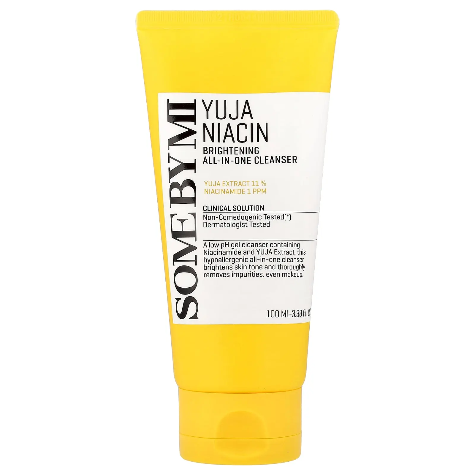 SOME BY MI Yuja Niacin, Brightening All-In-One Cleanser, 3.38 fl oz (100 ml)