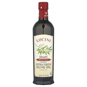 Lucini Premium Select, Organic Extra Virgin Olive Oil, 16.9 fl oz (500 ml) Lucini Premium Select, Organic Extra Virgin Olive Oil, 16.9 fl oz (500 ml)