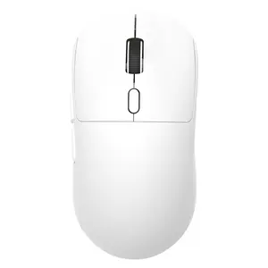 AJAZZ Wireless Office E-sports Mouse, Lightweight Gaming Mouse, NJ07 Soft Tone Button 1kHz Return Rate 2.4 Wired BT Six Gear DPI Adjustment 12800 Lightweight 67g Support Multi system for E-sports and Office