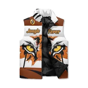 Jungle Fever Puffer Vest from UltraMega Collection Menswear Tops Man Fashion Sleeveless