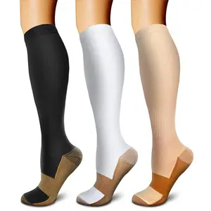 Unisex Compression Socks 3Pair Sports Socks for Running Hiking and Recovery Available in S/M L/XL XXL Sizes