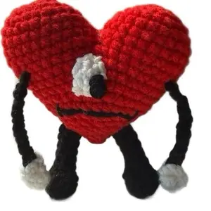 Red Heart Crochet Amigurumi Collectible Plushie