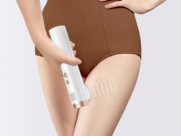 Laser Hair Removal Ice Cooling, Painless IPL Laser Hair Removal Device At-Home Permanent ipl device Portable IPL Smooth Comfort IPL Hair hair remival