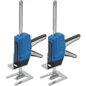 Labor Saving Arm Jack 2 Pack, 440 LBS Max Load Capacity Carbon Steel Furniture Jack Lifter, 12 Inch  Control Hand Lifting Construction Tool for Door, Window, Drywall, Cabinet