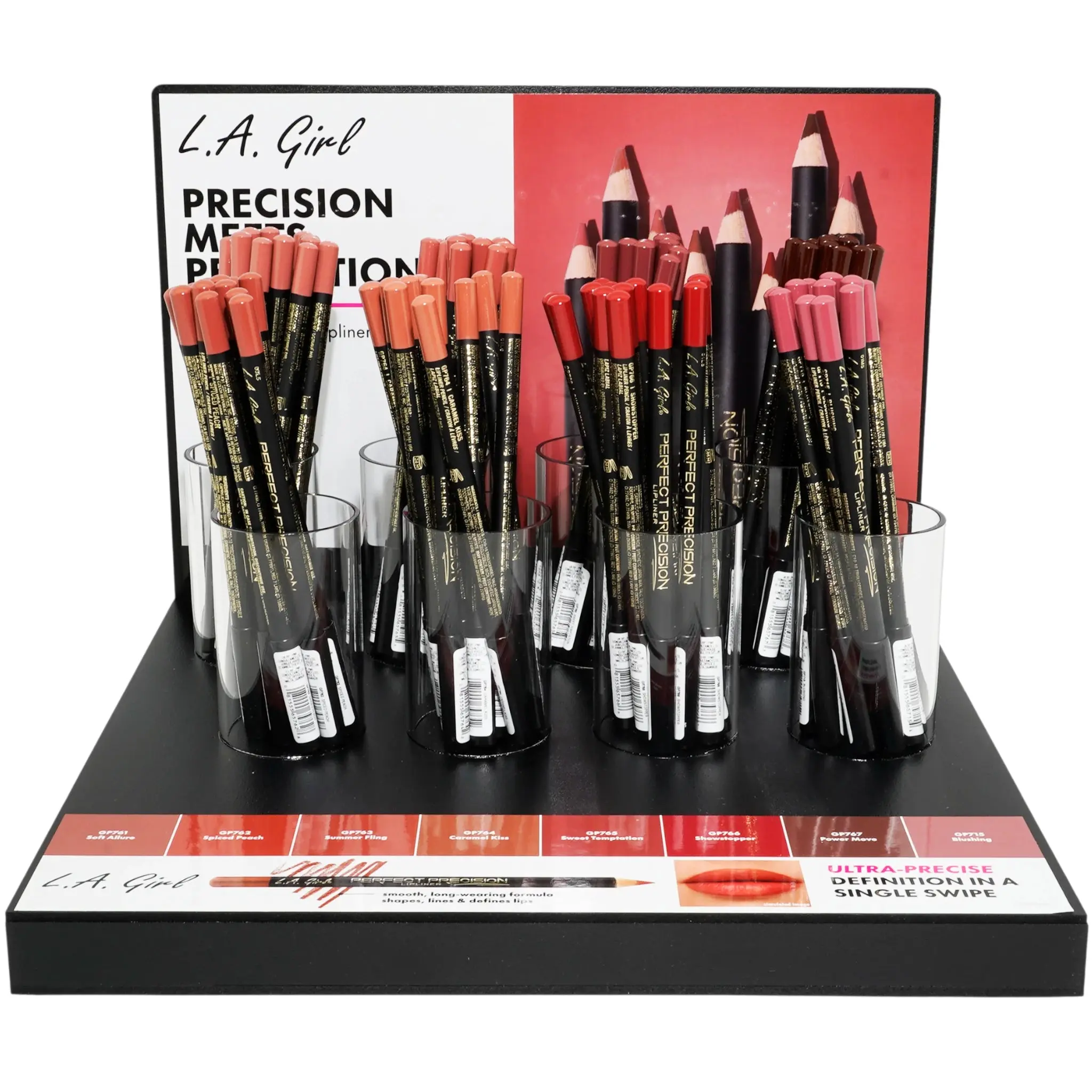 L.A. Girl Perfect Precision Lipliner - Wholesale Display 96 Units (GPD567)