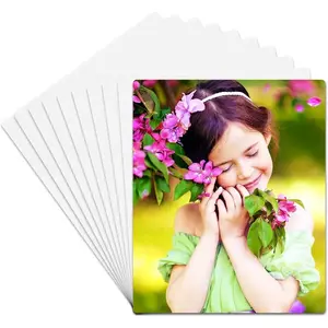 10 Pcs 6''x8'' Aluminum Sublimation Metal Photo Blanks, Metal Sublimation Blank Sign 0.45mm Thick Photo Sign Blank