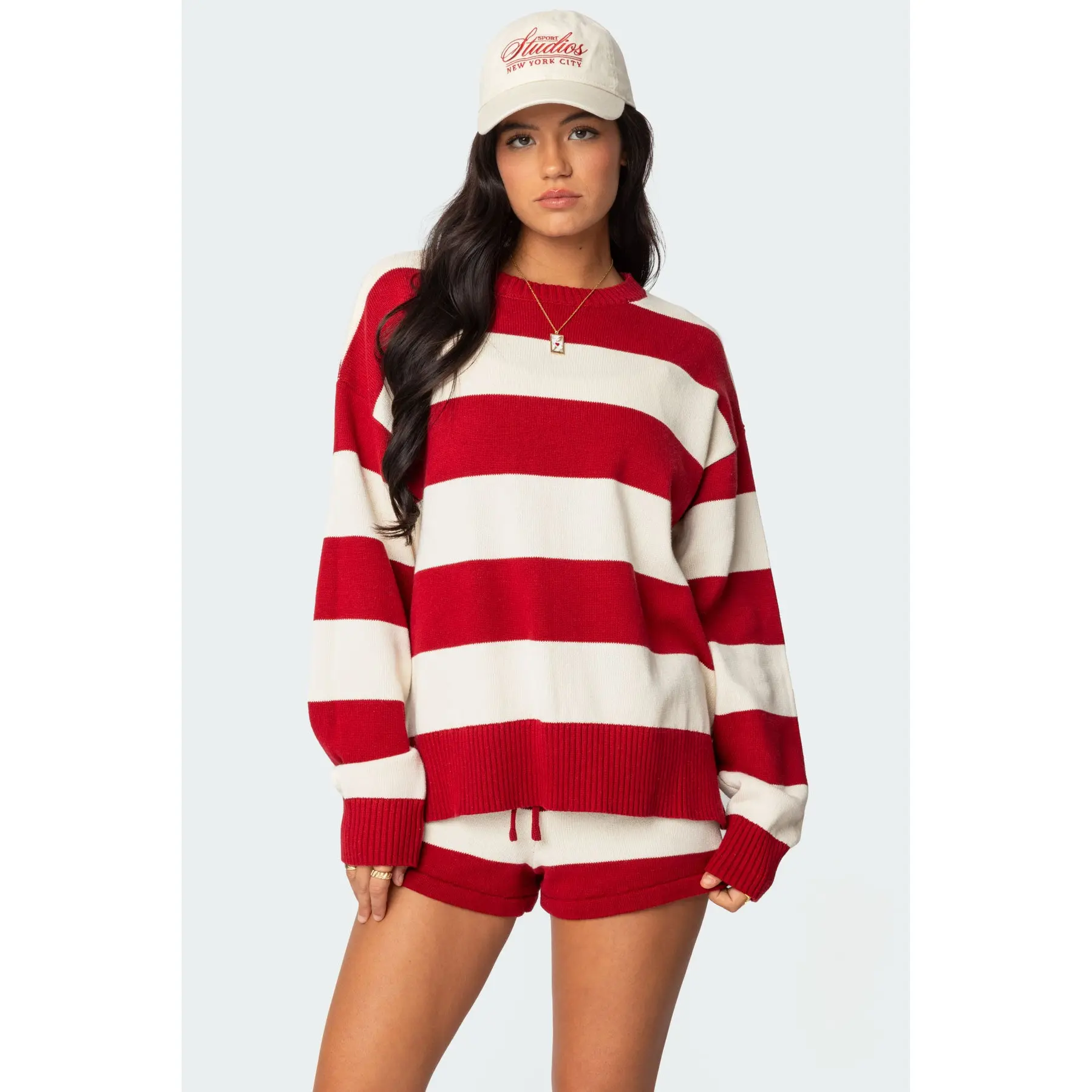 Riley Oversized Striped Sweater