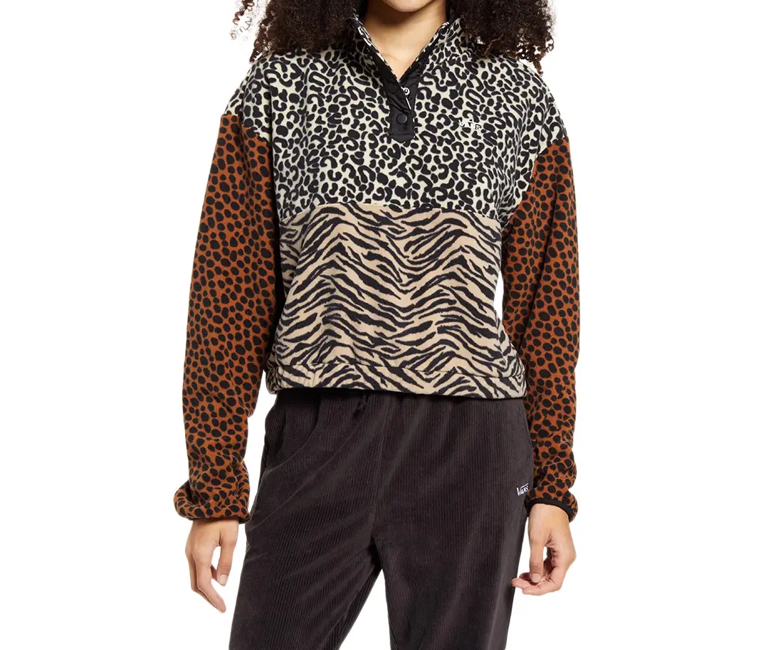 Vans Wild Patchwork Mock Womens Jackets