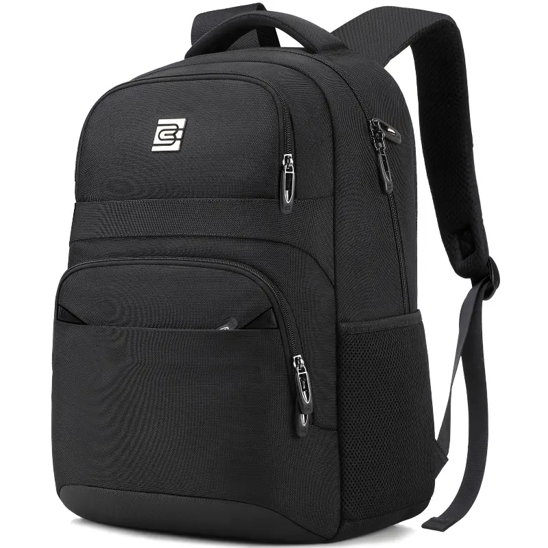 Bruno Cavalli 15.6inch Laptop Backpack #18636 Black with Front Pocket & Adjustable Straps for Everyday Use Durable Zipper Modern Practical Design Work Bags #Summervibes,summerwins