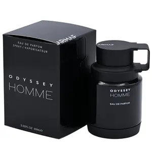 Armaf Odyssey Homme Eau de Parfum (EDP) Spray for Men, 2.0 fl oz, New Retail Fragrance with Freshness, Lasting Aroma and Vanilla Base