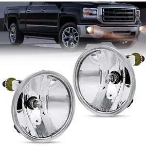 Nilight 2007-2019 Chevy Avalanche Suburban Tahoe Camaro Colorado Silverado 2007 2008 2009 2010 2011 2012 2013 2014 2015 2016 GMC 2007-2014 Ford 2008 2009 Pontiac G8 2010 Pontiac G6 Fog Light Assembly