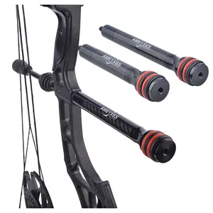 Archery Balance Bar Cnc Stabilizer Carbon, 6/8/10/12 Inch Shock Absorber Rod, Recurve Compound Bow Hunting Shooting Accessory