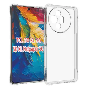Tcl 50 Xl Nxtpaper 5g T702m T704sp & Tcl 50 Xl 5g T702w Transparent Silicone Tpu Anti-Drop Soft Shell Matte Protection Case