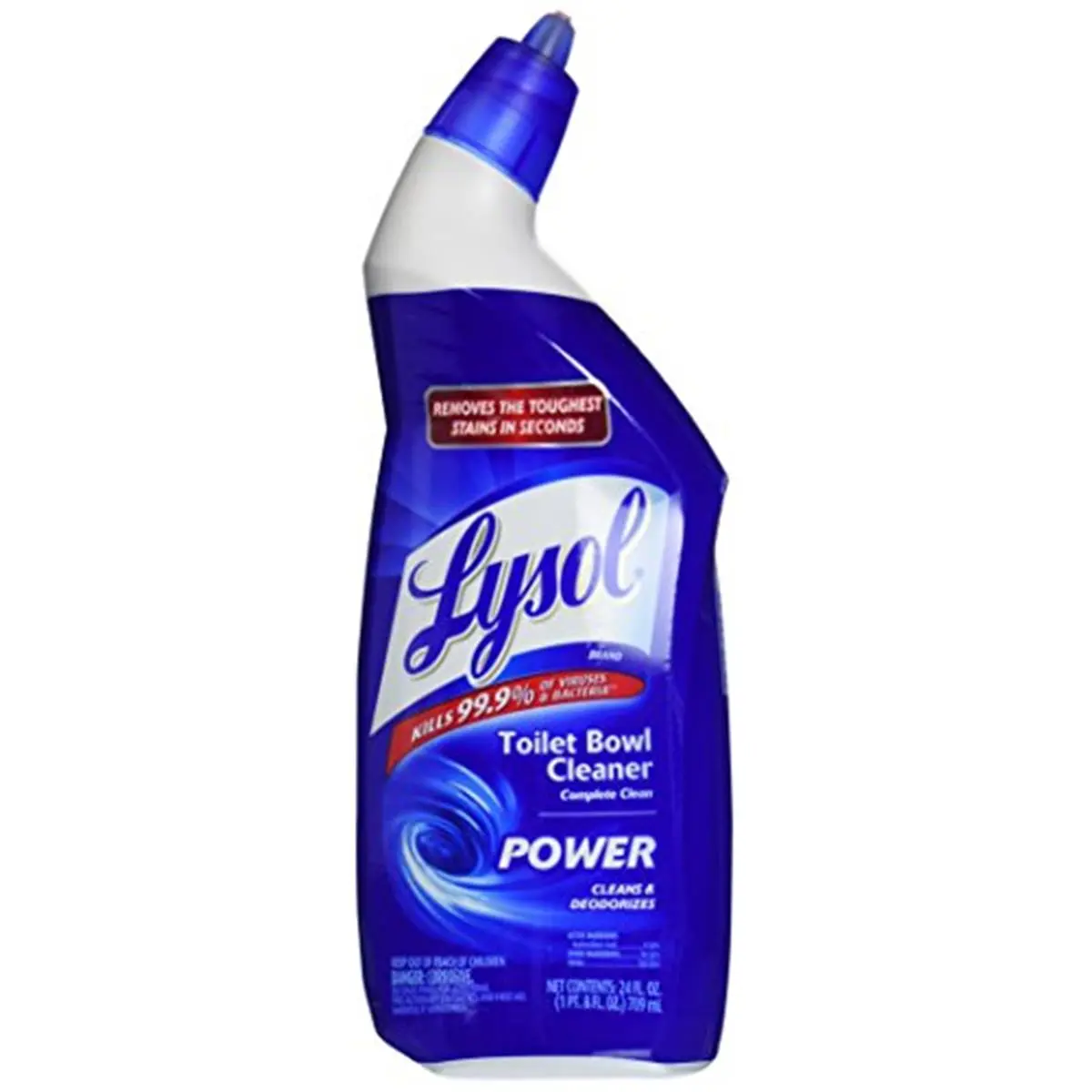 212 MAIN Lysol Toilet Bowl Cleaner Liquid, 24 oz Angled Bottle, Bowl Cleaning Solution for Household Use, Kills Bacteria