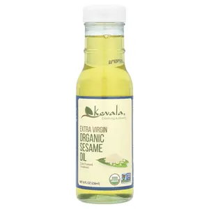 Kevala Extra Virgin Organic Sesame Oil, 8 fl oz (236 ml)