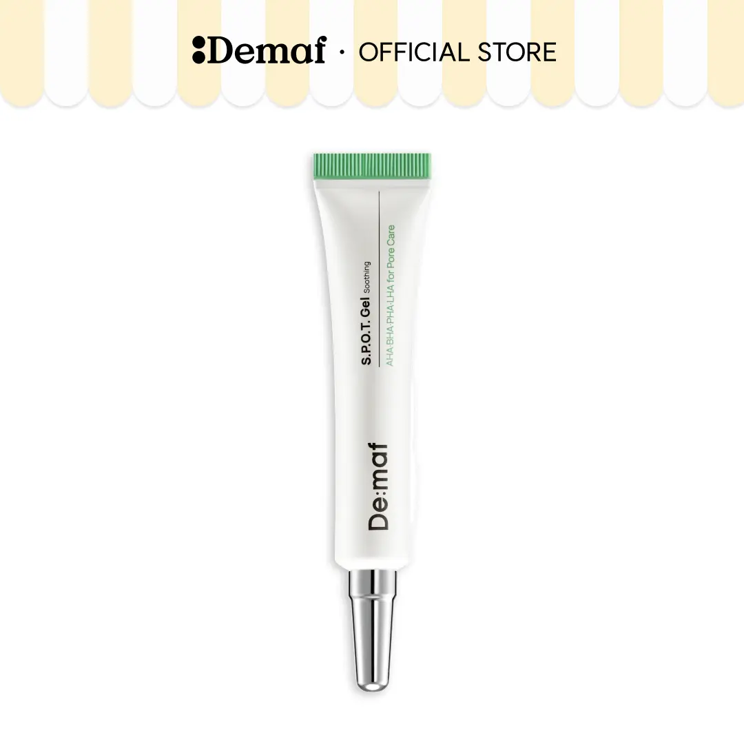 [De:maf Official] Soothing Pore On Treatment Gel 10g | Fast-Acting Blemish Care | Visible Results in 8 Hours | Oil Control Gel Formula | Acne gel