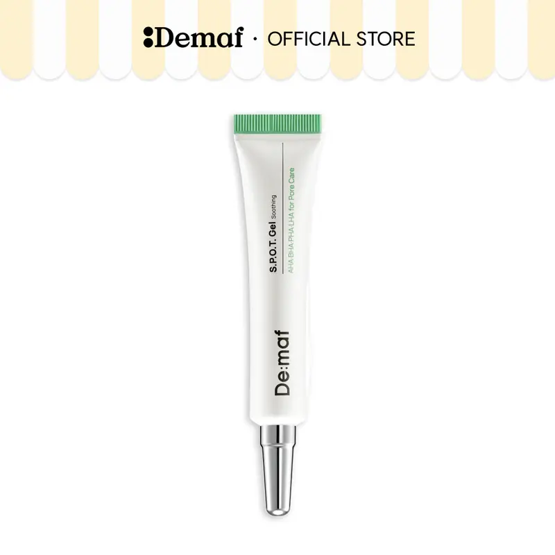 [De:maf Official] Soothing Pore On Treatment Gel 10g | Fast-Acting Blemish Care | Visible Results in 8 Hours | Oil Control Gel Formula | Acne gel