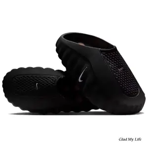 Trendy Casual Comfortable Slip-On Slippers for Men- Black
