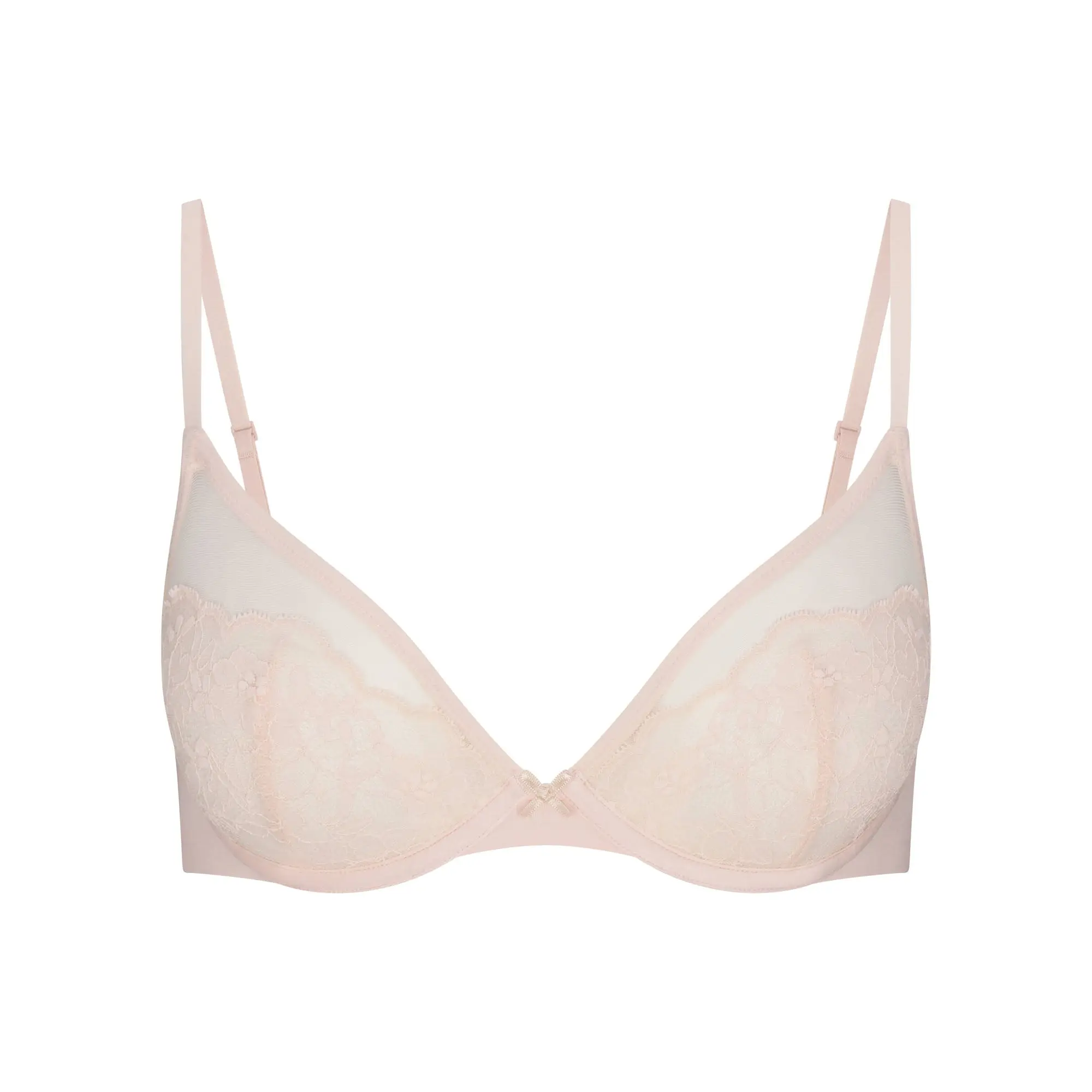 SKIMS LACE UNLINED DEMI BRA