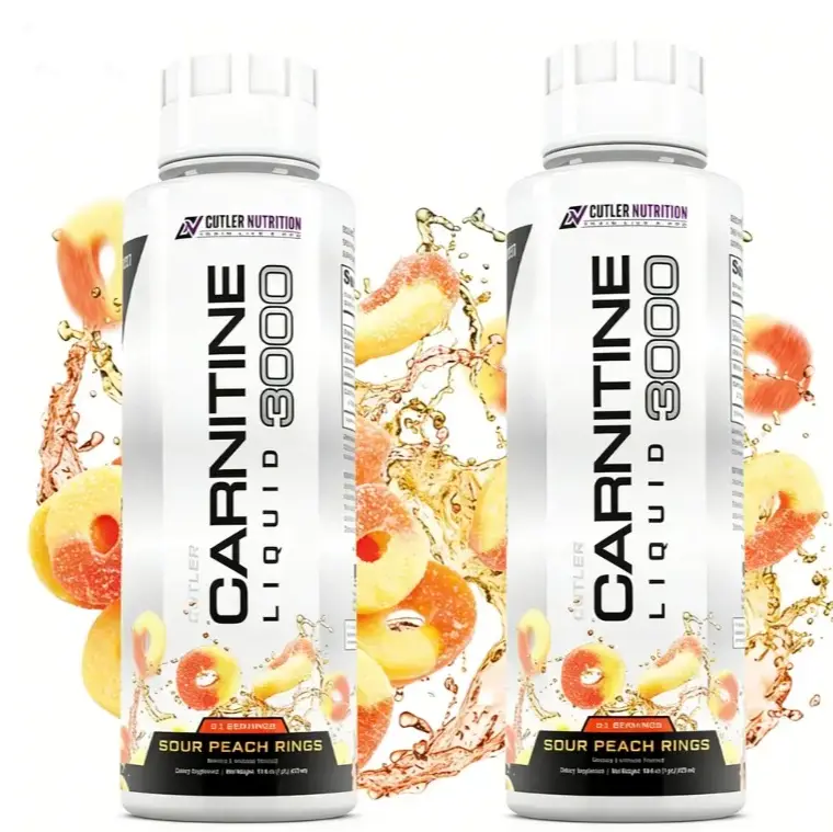 Cutler Nutrition Liquid Carnitine 3000 for Energy and Recovery Support Dietary Fitnes