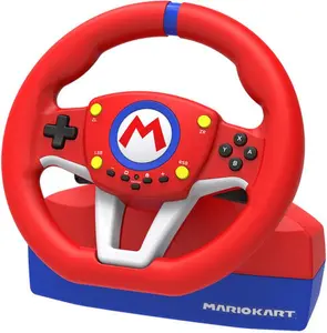 Switch Accessory:  Racing Wheel - HORI Mario Kart 8 Pro Mini:  Officially Licensed by Nintendo  [GAMES ACCESSORIES] Controller