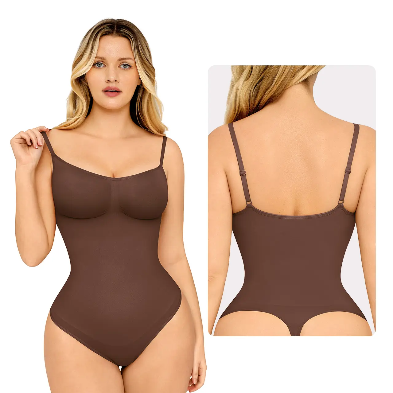 Thong-dark brown