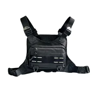 Men's Sports Chest Bag, Waterproof Lightweight Running Bag, Sports Bag with Phone Holder for Cycling & Exercise, Jogging Equipment