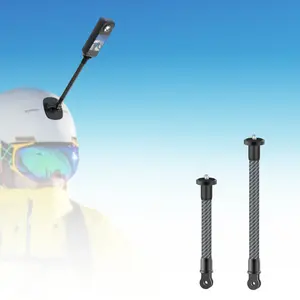 Compatible with GoPro 13, Insta360 X4, and other cameras; carbon fiber extension pole with a Y-shaped adapter and 1/4-inch thread