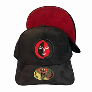 Elegua Contorno Negro 5 Panel SnapBack