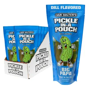 Van Holten's Pickles - Big Papa Pickle-In-A-Pouch - 12 Pack Dill Flavor