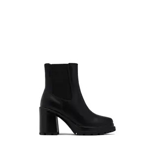 Brooklyn Block Heel Ankle Boots - Black
