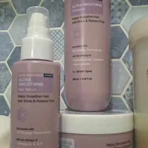 Bare Anatomy Ultra Smoothing Hair Trio – Shampoo, Mask & Serum
