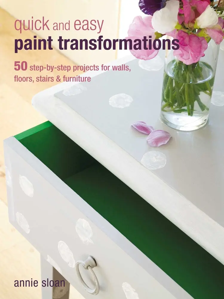 USED-Quick and Easy Paint Transformations: 50 Step-By-Step Projects for Walls, Floors, Stairs & Furniture by Sloan, Annie (Paperback)