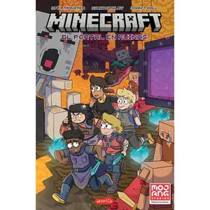 Minecraft oficial: El portal en ruinas (cómic) (Official Minecraft: The ruined p: (Official Minecraft: The ruined portal (comic book) – Spanish Edition) by Sfe R. Monster [Paperback Book]