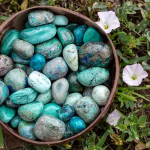 Down To Earth Tumbled Chrysocolla