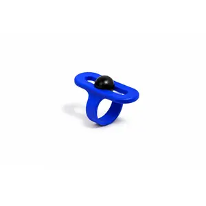 005 CALM RING BLUE NYLON