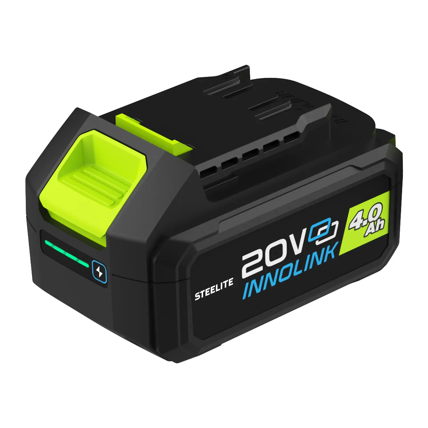 STEELITE 20V 4.0Ah Rechargeable Battery Replacement, Cordless Tool Batteries for Work Tools - Exclusive Compatibility with Brand-Specific Devices