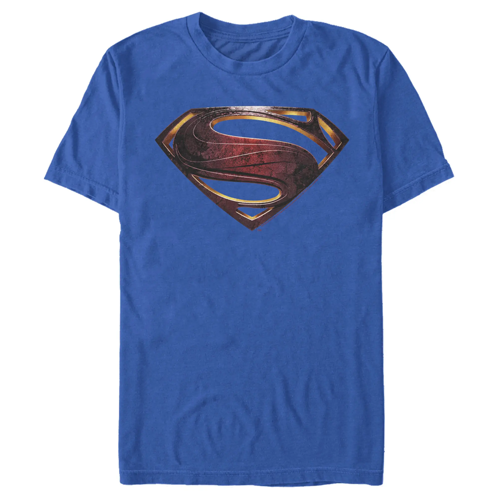 Men's Stylish Casual Short-Sleeve Graphic T-Shirt, Zack Snyder Justice League Superman Logo Design, Flash-Inspired Vibes