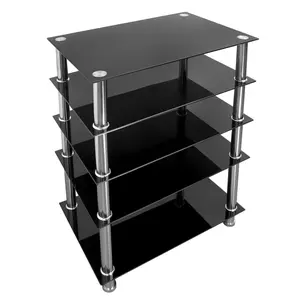 A/V Five-Tier Media Component Shelves