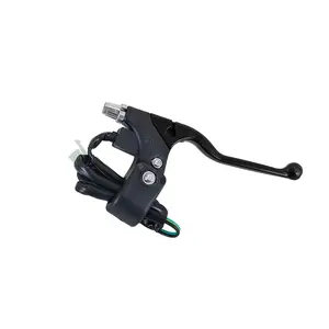 SUISUITONG Aluminum Brake Levers Disc Brakes 2 Wires 7/8" Handlebar Brake Handle with Plugs Brake System for Electric Motorcycle Scooter Ebike Go Kart ATV Buggy Razor Taotao Coolster Polaris