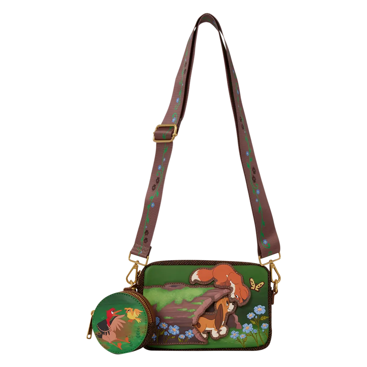 The Fox and the Hound Tod & Copper Sling Crossbody Bag