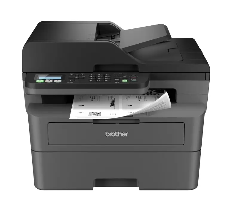 Brother Wireless MFC-L2760DW Compact Monochrome All-in-One Laser Printer with Copy, Scan and Fax, Duplex and Mobile Printing