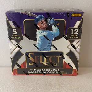 2025 Panini Select Baseball Sports Card Packs, Collectible Items for Trading Card Enthusiasts, Sports Cards Packs, Collectible Sports Cards