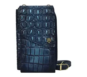 Anushcka Painted Leather Crossbody Phone Case